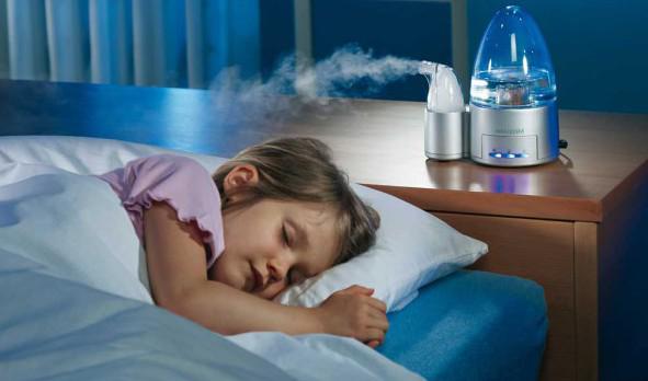 увлажнитель воздуха в комнате у ребёнка