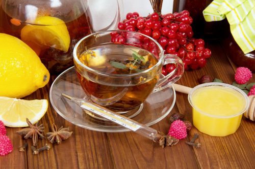 чай с лимоном для лечения гриппа