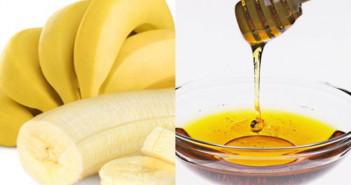 банан мёд и молоко-средство от кашля