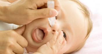 детские капли в нос для малышей