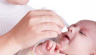 промывание носа ребенку