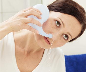 Промывание носа при гайморите в домашних условиях