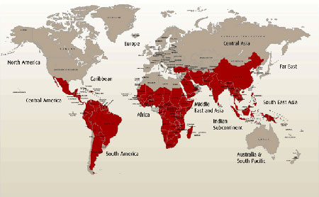 Профилактика малярии карта распространения болезни