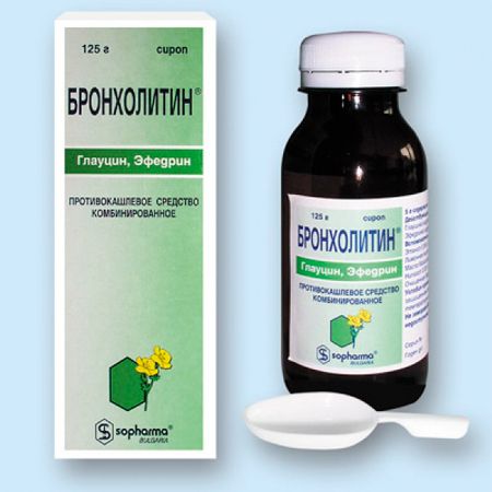 Препарат бронхолитин для лечения аллергического бронхита