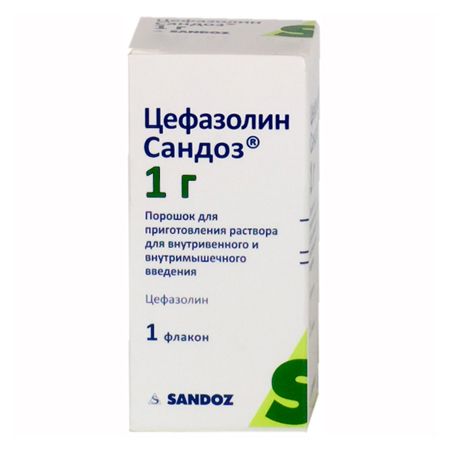 Препарат цефазолин для лечения бактериального бронхита