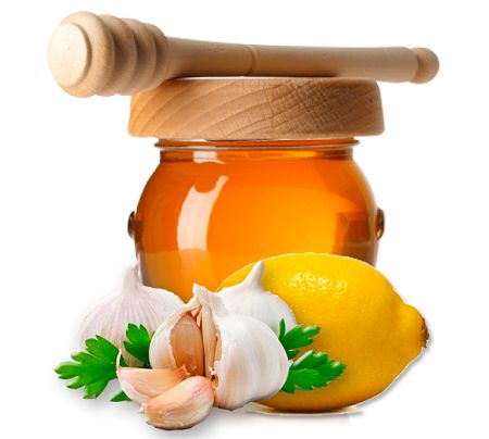 Мед с чесноком для лечения бронхиального кашля