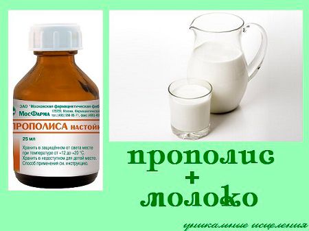 Молоко с прополисом для лечения обструктивного бронхита
