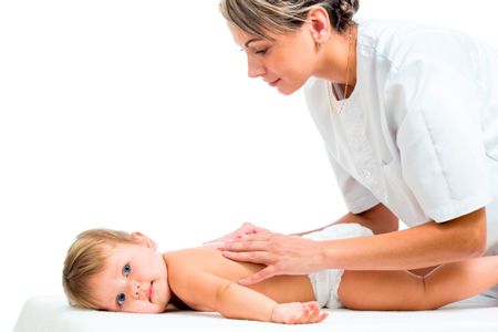 Лечебный массаж при кашле у годовалых детей