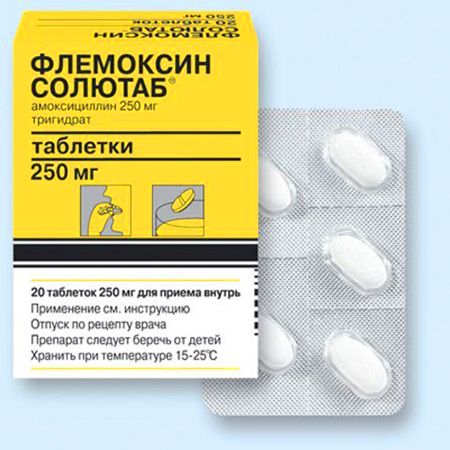 флемоксин антибиотик при бронхите