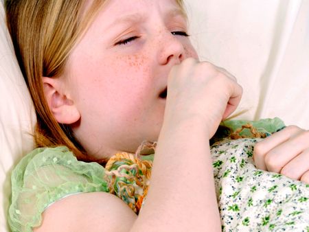 Сухой кашель при бронхите у детей