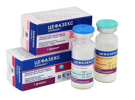 Препарат цефазекс для лечения бронхита