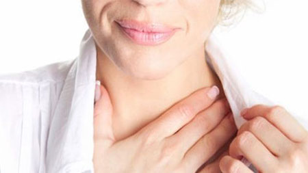 Первые признаки катаральной ангины - боль в горле