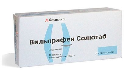Антибиотик вильпрафен для лечения острого бронхита