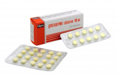 Дротаверин - один из препаратов при заболевании 1 степени