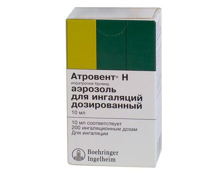 Препарат атровент для лечения острого обструктивного бронхита