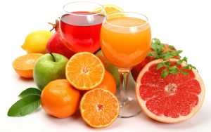 фрукты и соки