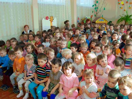 Дети в детском саду