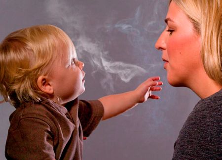 Пассивное курение как причина возникновения бронхита у детей