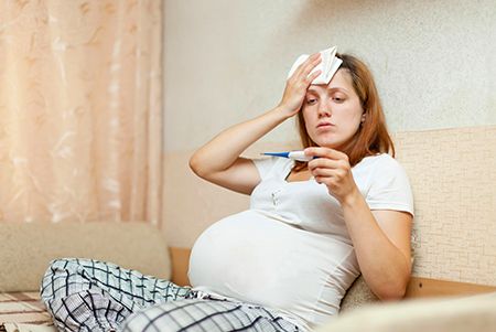 симпотомы бронхита при беременности