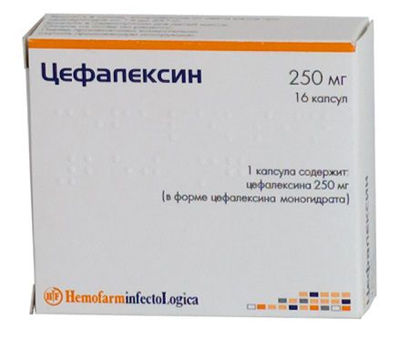 Антибиотик цефалексин для лечения бронхита
