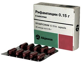 Рифампицин - один из основных препаратов при лечении