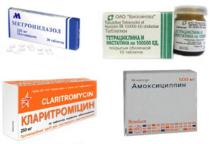 Для лечения применяют антибактериальные препараты